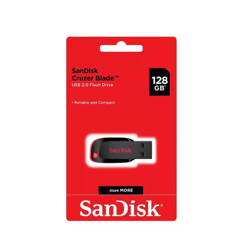 Z PENDRIVE 128GB SANDISK CRUZER BLADE 2.0