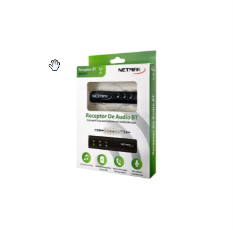 Z RECEPTOR DE AUDIO BLUETOOTH NETMAK NM-BT6