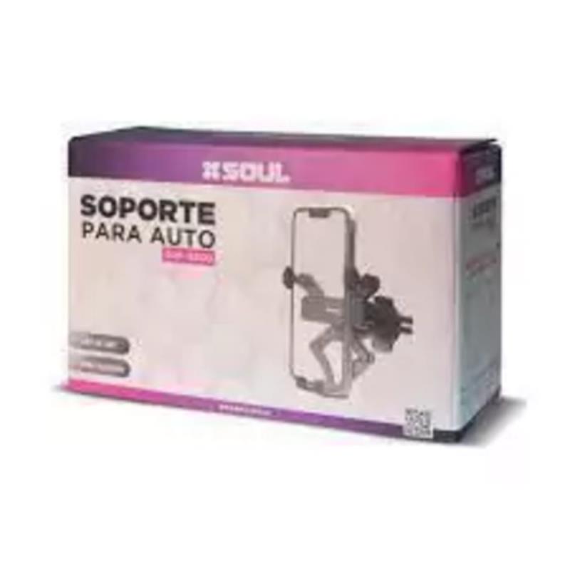 Z SOPORTE CELULAR UNIVERSAL GRAVITY PARA AUTO SOP-Q500