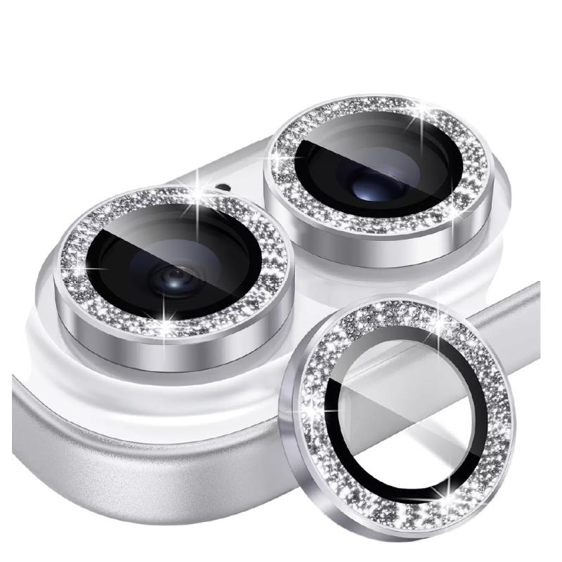Z GLASS CAMARA GLITTER IPHONE 16