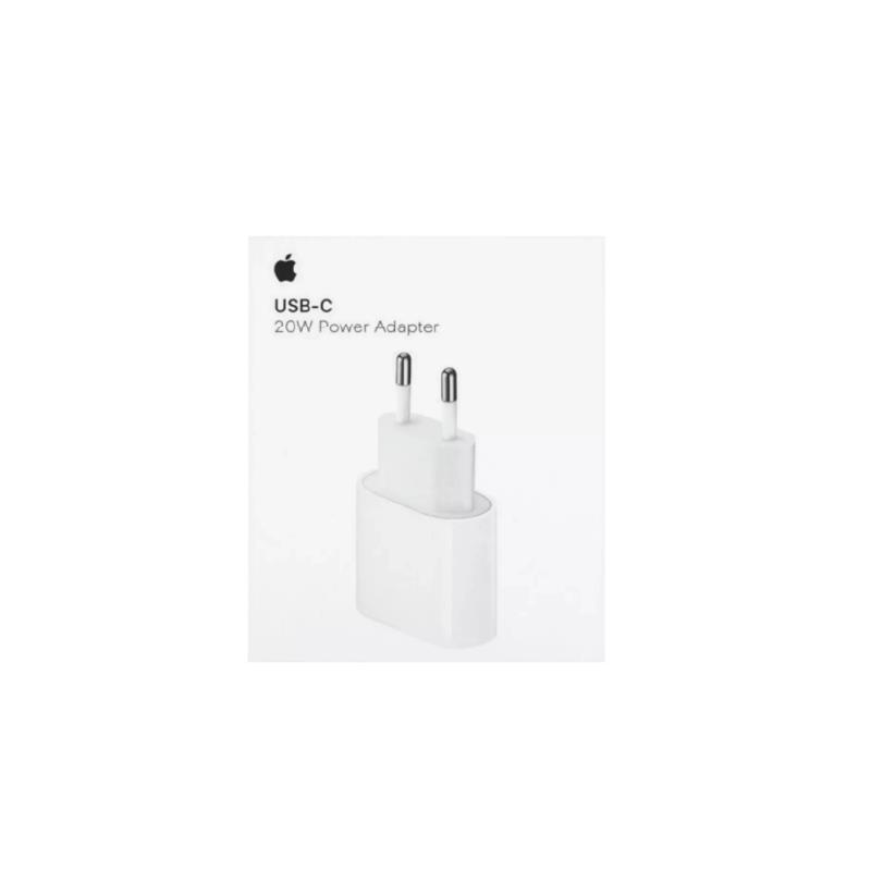 Z *** CARGADOR FUENTE 220V APPLE ORIGINAL TURBO USB-C 20W PATA REDONDA