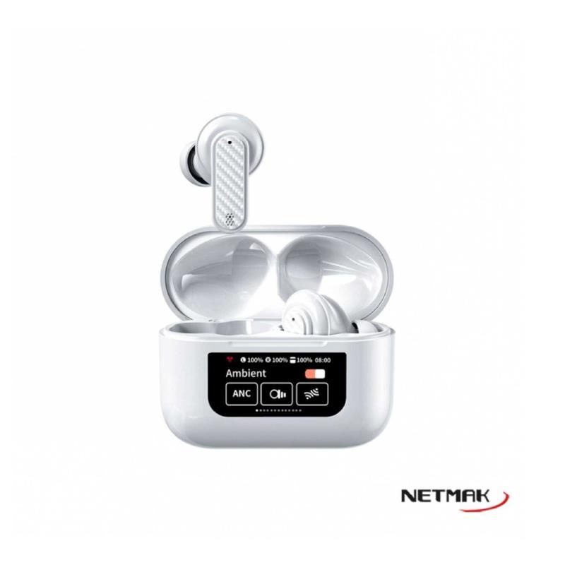 Z # AURICULARES BLUETOOTH AIRPODS NETMAK NM-SMART