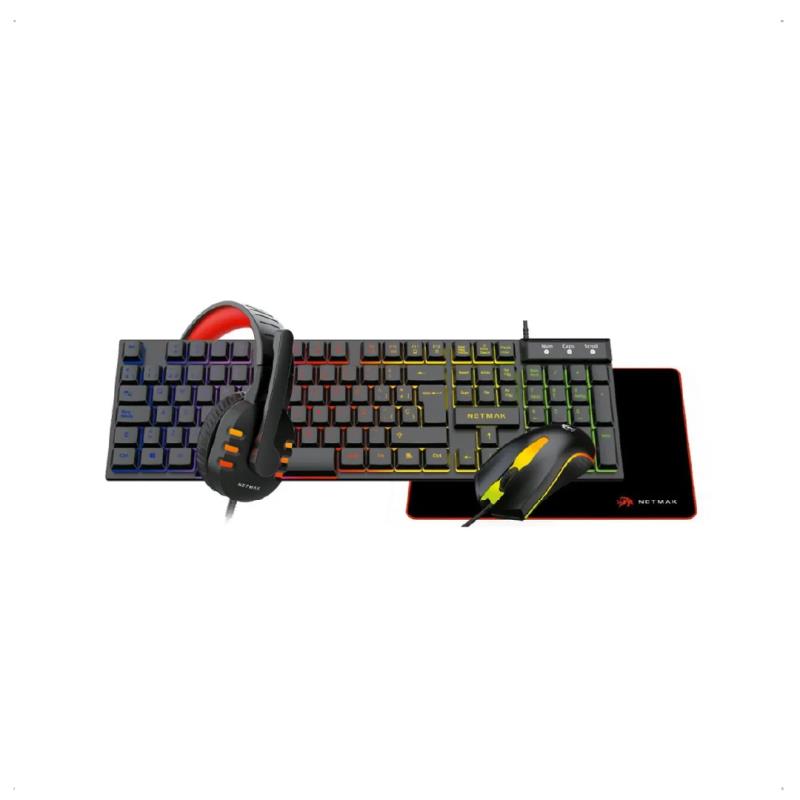 Z COMBO GAMER 4 EN 1 NETMAK NM-GC479