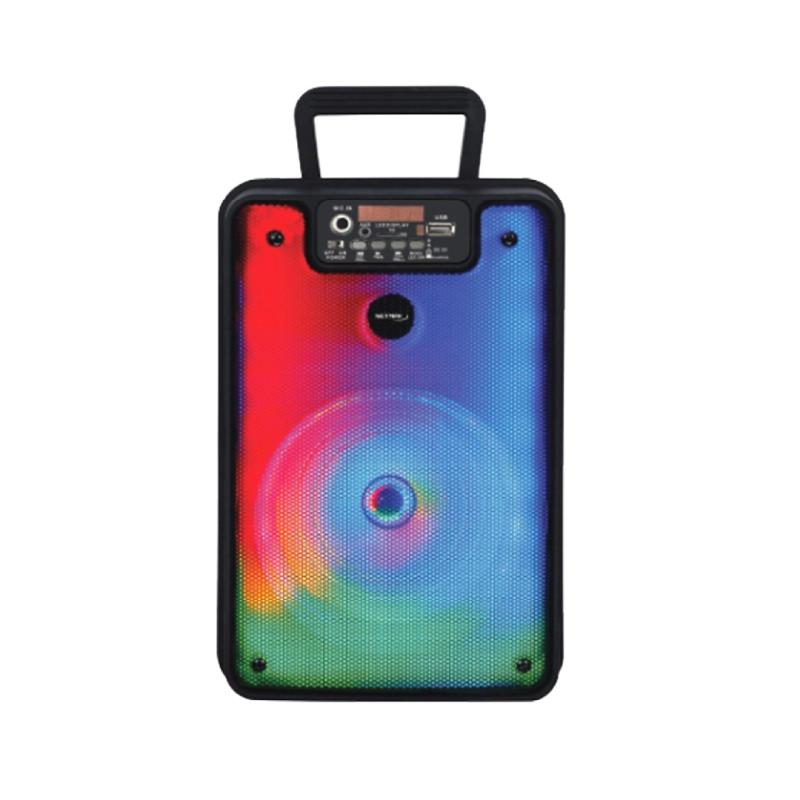 Z PARLANTE BLUETOOTH CHICO LUMINOSO NETMAK NM-FRESH ( C )