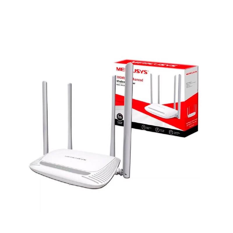 Z ROUTER WIFI MERCUSYS 300MBPS MW325R 4 ANTENAS ( C )