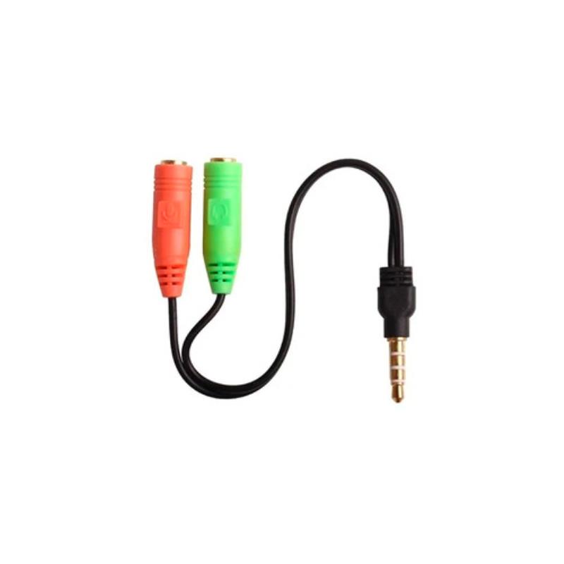 Z ADAPTADOR 3.5 MACHO A 2 3.5 HEMBRA PARA PS4
