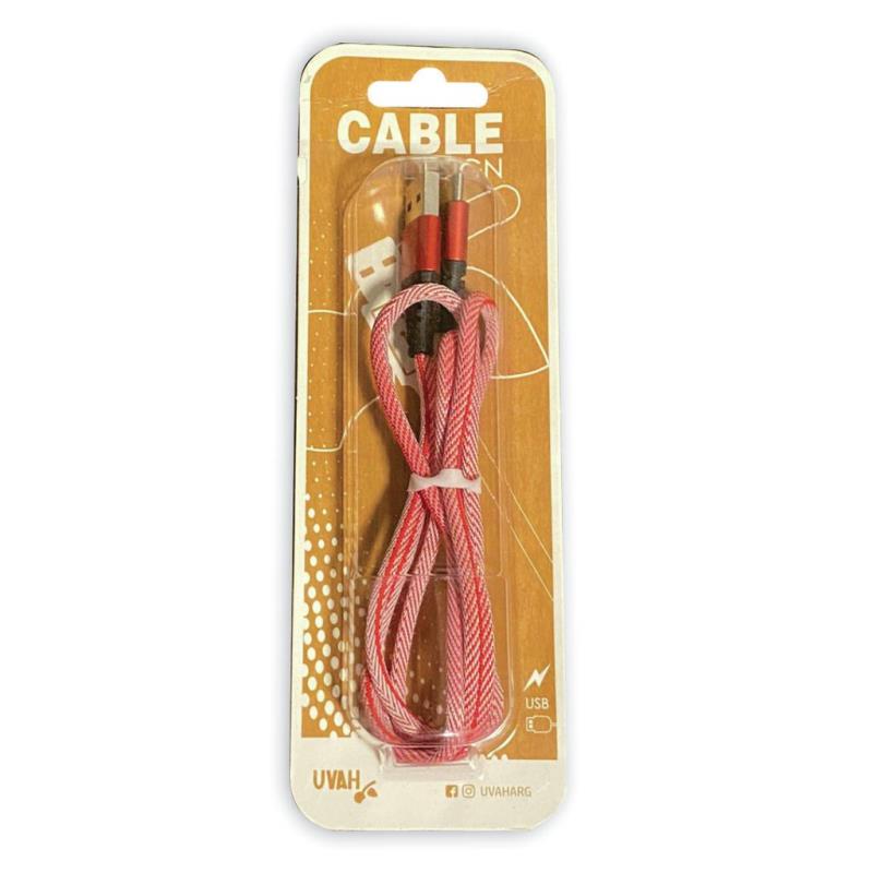 Z CABLE USB IPHONE (0) UVAH CORDON 1MT ( C )