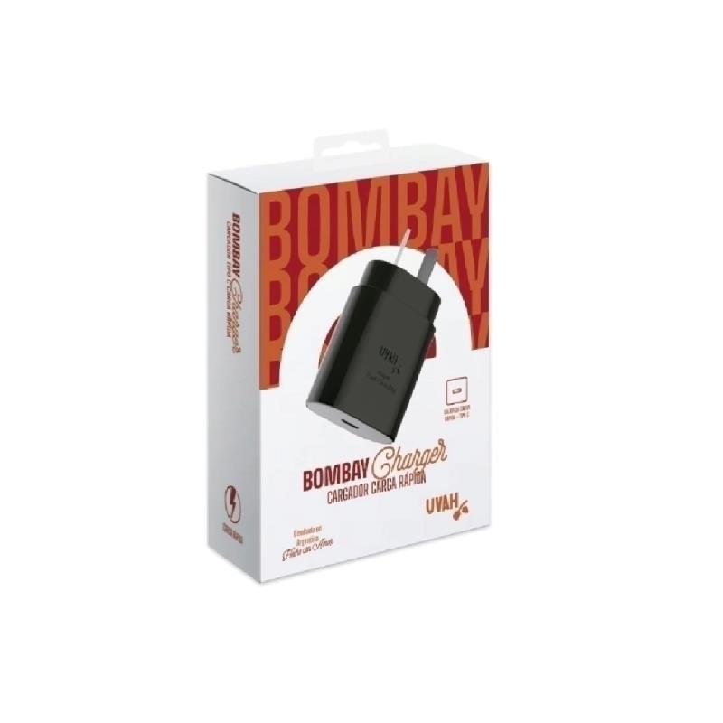 Z CARGADOR 220V FUENTE (3) TIPO C BOMBAY UVAH 18W ( C )