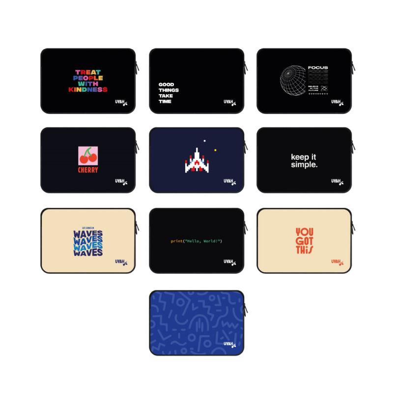 Z ESTUCHE NOTEBOOK 13` CON CIERRE UVAH ( C )