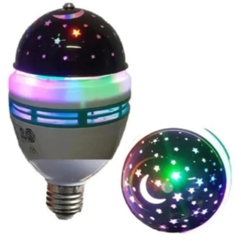 Z LUZ BOLICHERA LAMPARA LED GIRATORIO ESTRELLAS - FOE ( C )